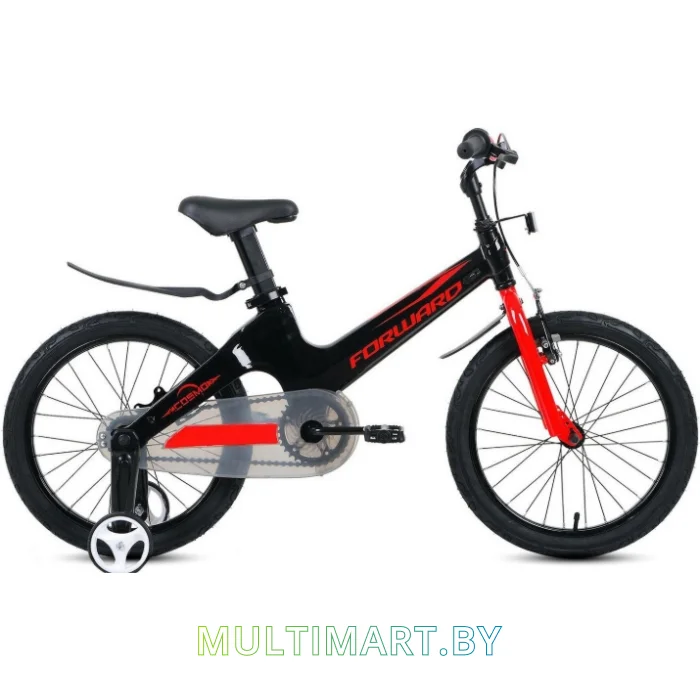 Детский велосипед Forward Cosmo 18 RBKW0LMH1007 (черный/красный, 2020)